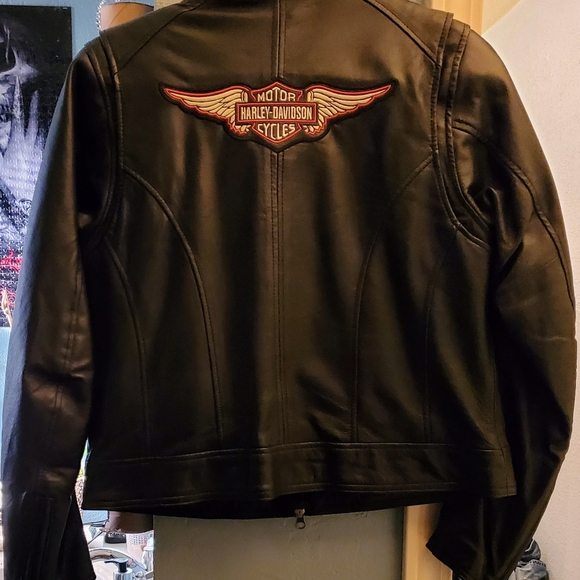 Harley Davidson Women's Jacket Petite Small - Picture 2 of 5